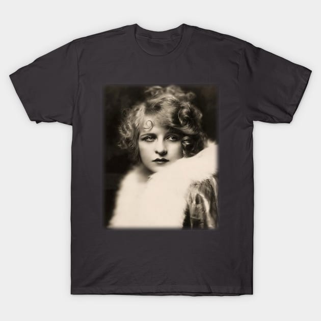 Vintage Woman Antique Photo Art T-Shirt by PaperMoonGifts